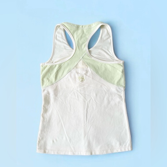 Yellow and Green Tuff Athletics Tank Top - Picture 2 of 4